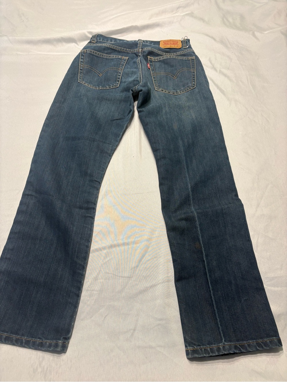 Levi's 505 16R 26x28 Kids Dark Blue Flare Jeans